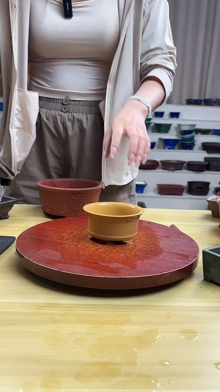 紫砂花盆紫砂花盆精品花盆微瑕