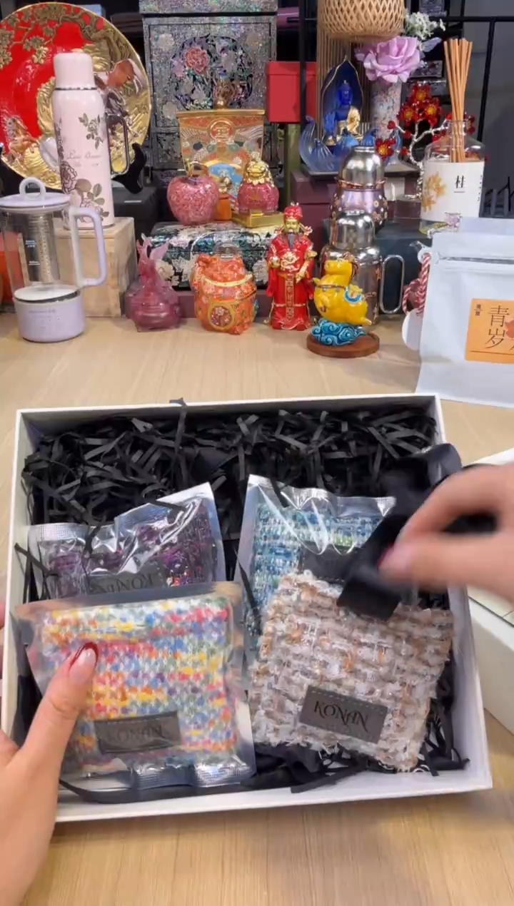 91栖居自然便携香包套四-白盒