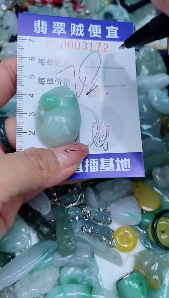 【闪购商品】翡翠未镶嵌颈饰闪购0003172