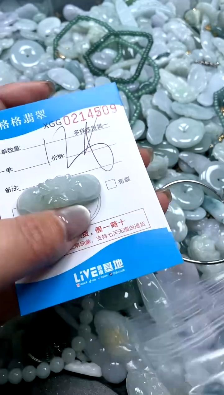 翡翠未镶嵌颈饰闪购商品0214509