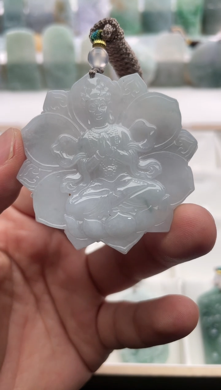 【闪购商品】翡翠颈饰未镶嵌..../3/3/ 148