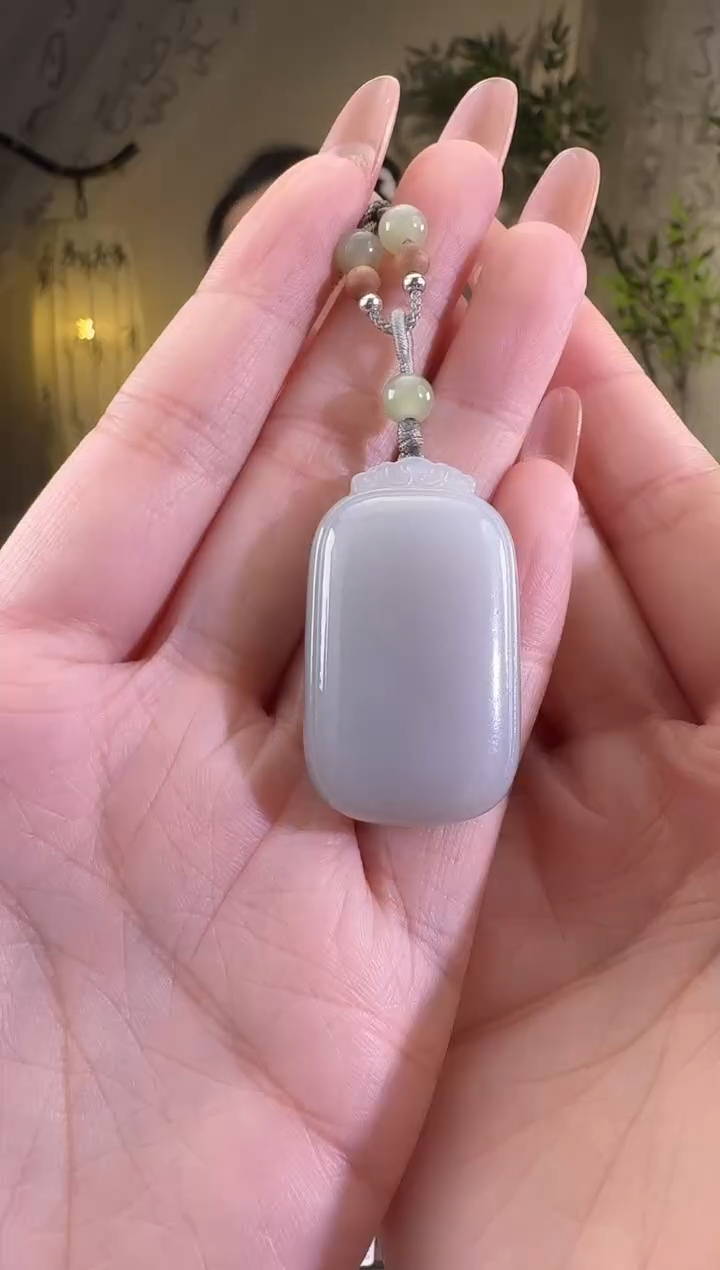 【闪购商品】和田玉颈饰未镶嵌无事牌