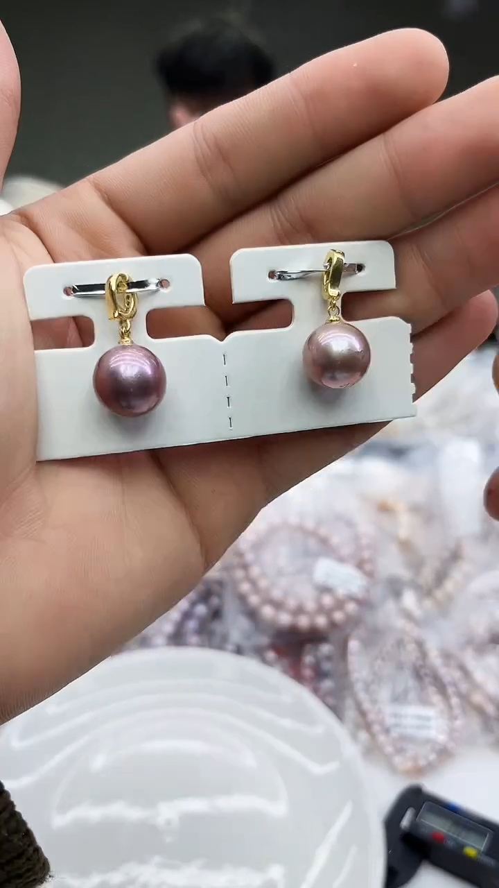 未镶嵌吊坠淡水珍珠紫色系吊坠