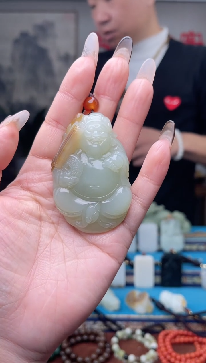 【闪购商品】和田玉挂件未镶嵌1