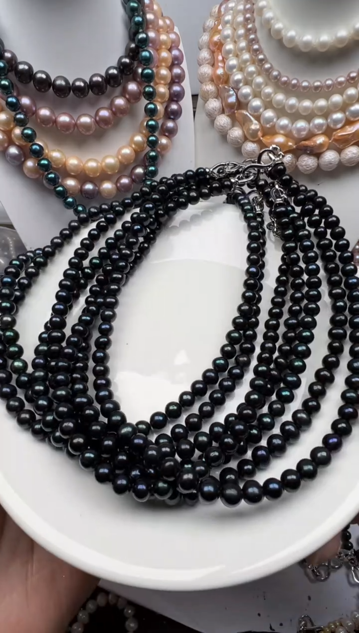 【闪购商品】淡水珍珠颈饰未镶嵌1