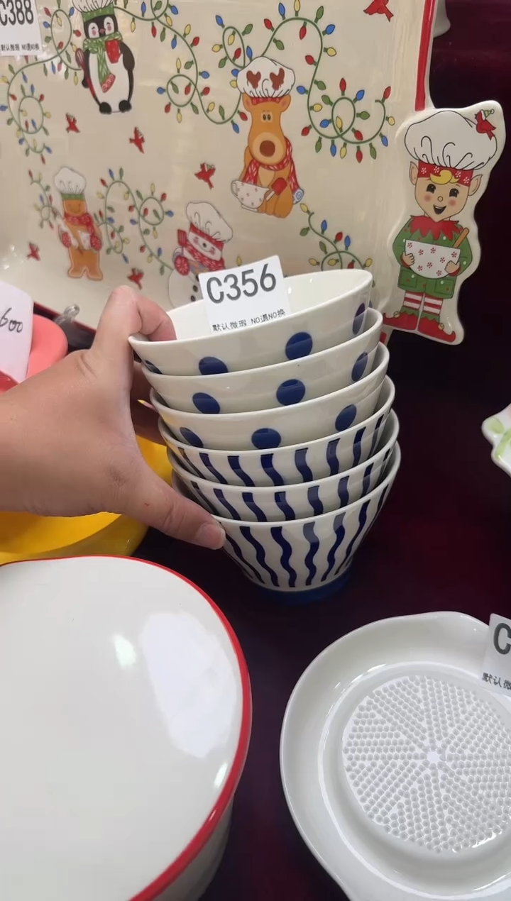 摆件陶C356-6个   微瑕仓库清仓福利陶瓷