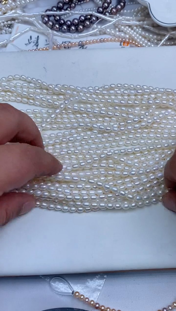 【闪购商品】淡水珍珠颈饰银S925镶嵌044