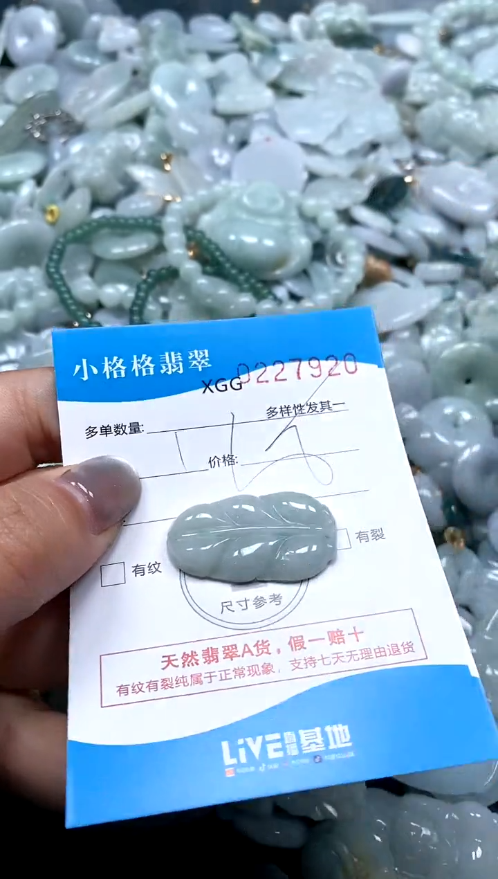 翡翠未镶嵌颈饰闪购商品0227920