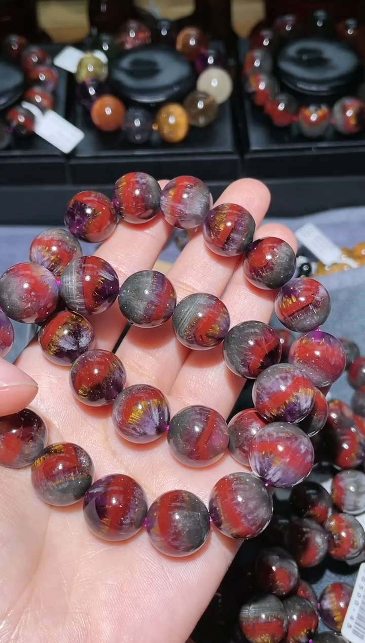 【闪购商品】水晶手链未镶嵌极光单圈15mm多样性发其一