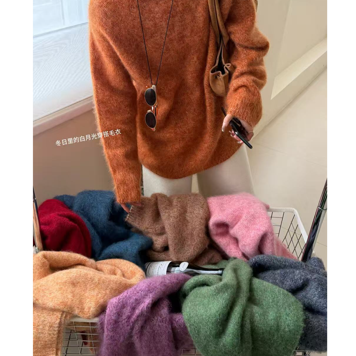 H001-H100【集合】孤品清货捡漏 羊绒羊毛拉绒毛衣秋冬新款女装