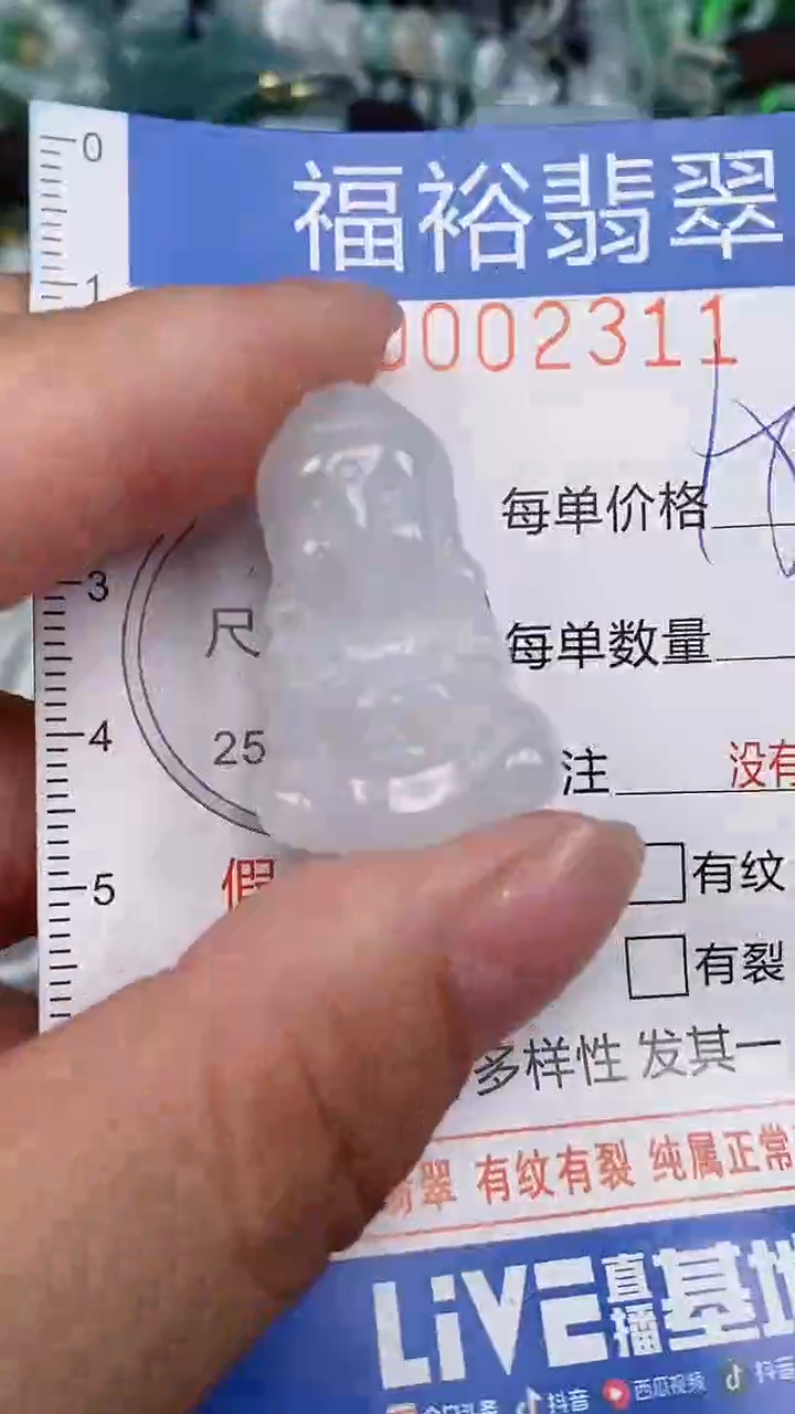 翡翠未镶嵌颈饰...0002311