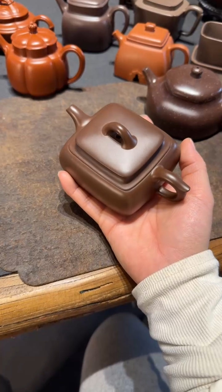 【闪购商品】紫砂茶壶长四方 紫砂壶