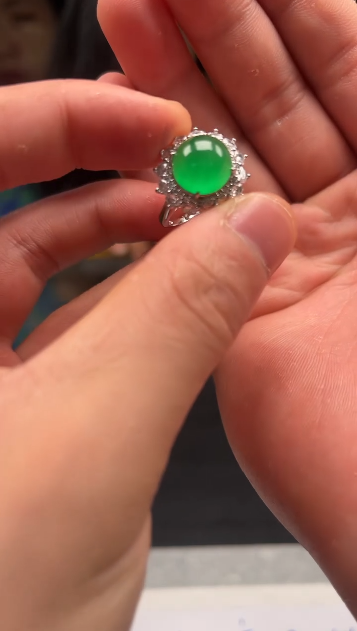 无非金属天然A货戒指4