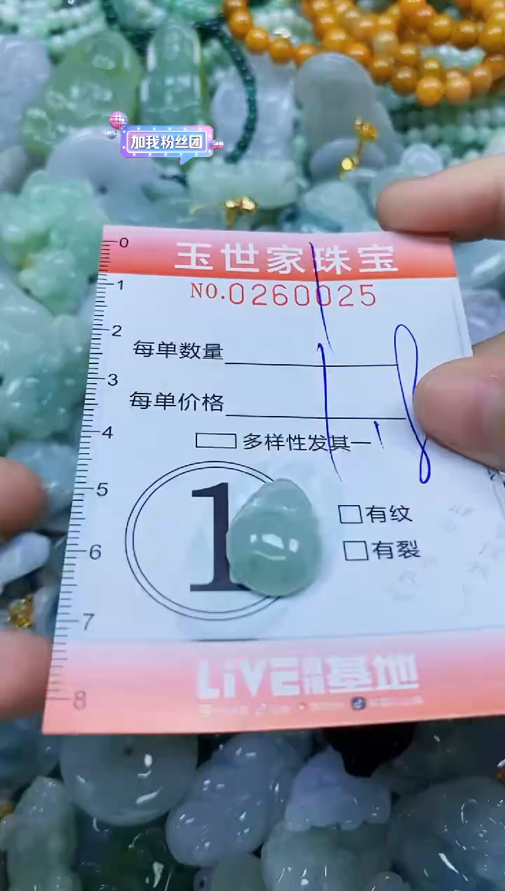 翡翠未镶嵌颈饰闪购0260025