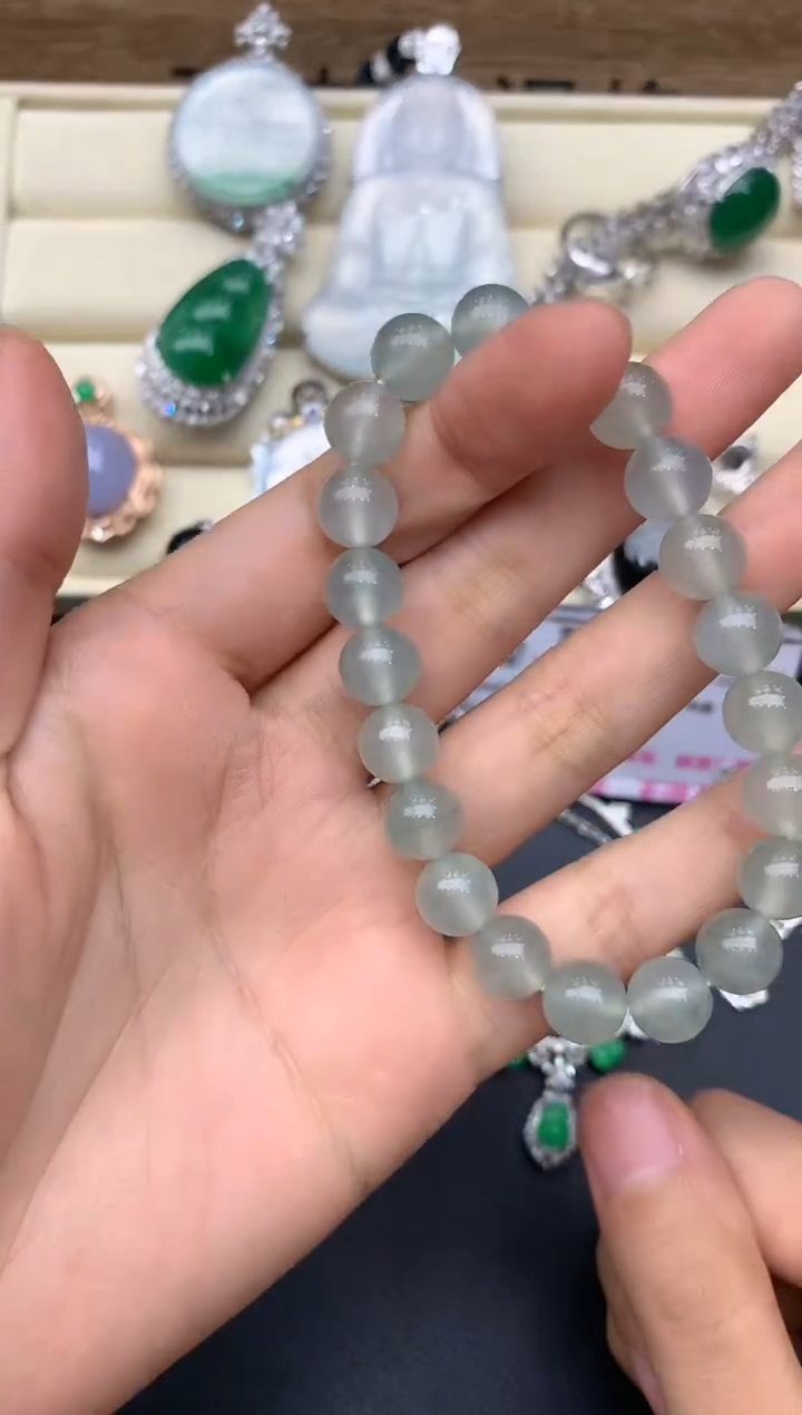 【闪购商品】翡翠手串未镶嵌245-中国好珍宝