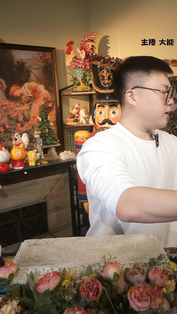 【闪购商品】178默认微瑕高端树脂陶瓷摆件w