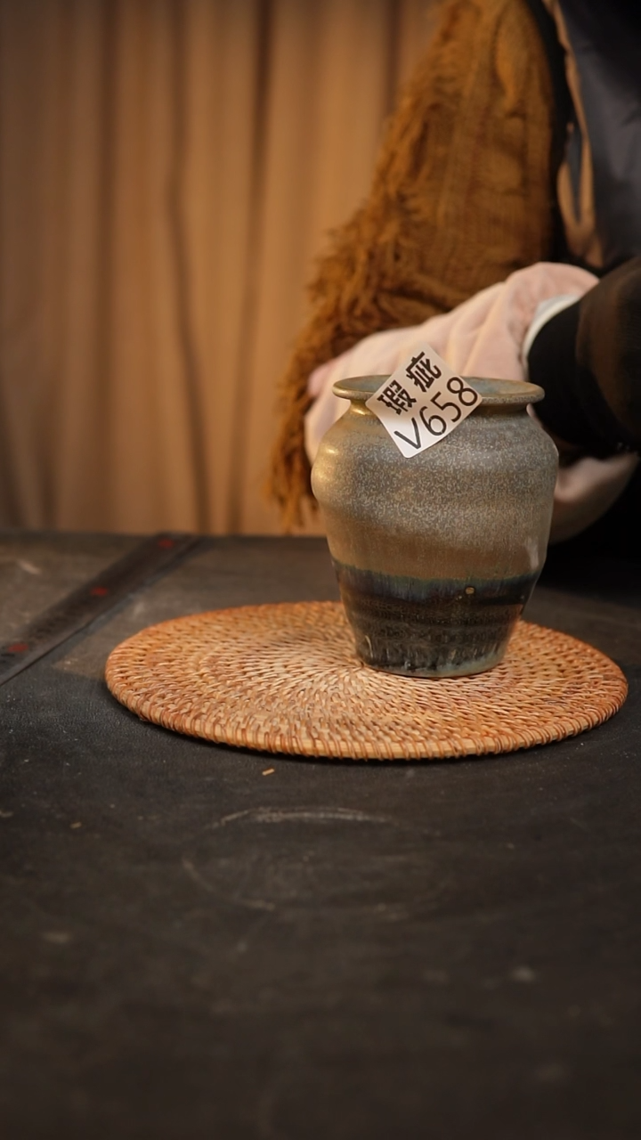 【闪购商品】瓷片70泥泥手工花盆