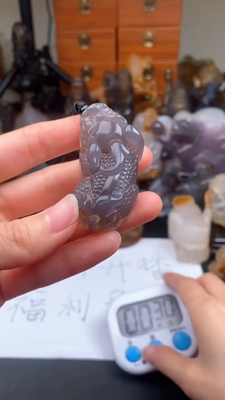 【闪购商品】玛瑙/玉髓颈饰未镶嵌AA