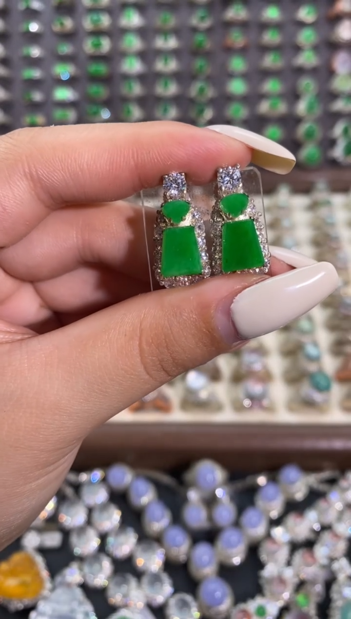 未镶嵌戒指翡翠天然缅甸A货翡翠未镶嵌 粉丝福利