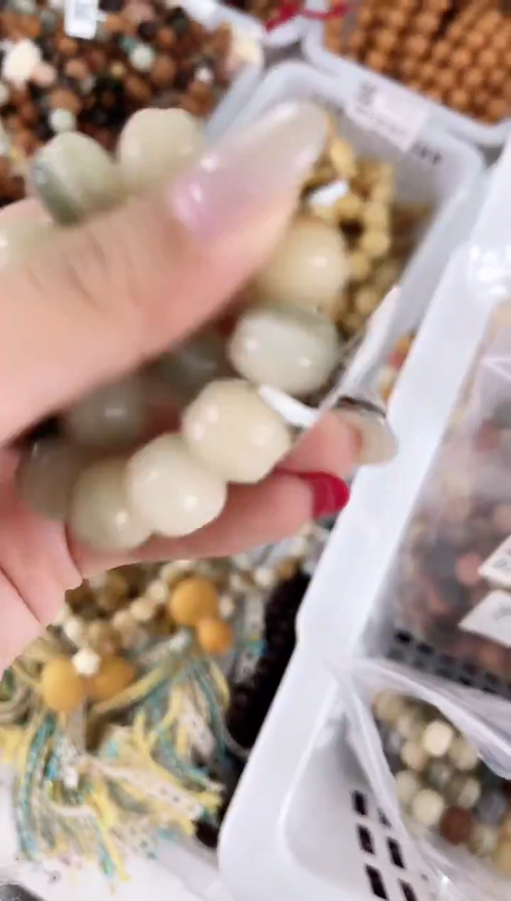 手串菩提根/象牙果【蛋堡幻彩13mm】菩提根蛋堡珠单圈@@CP011-491