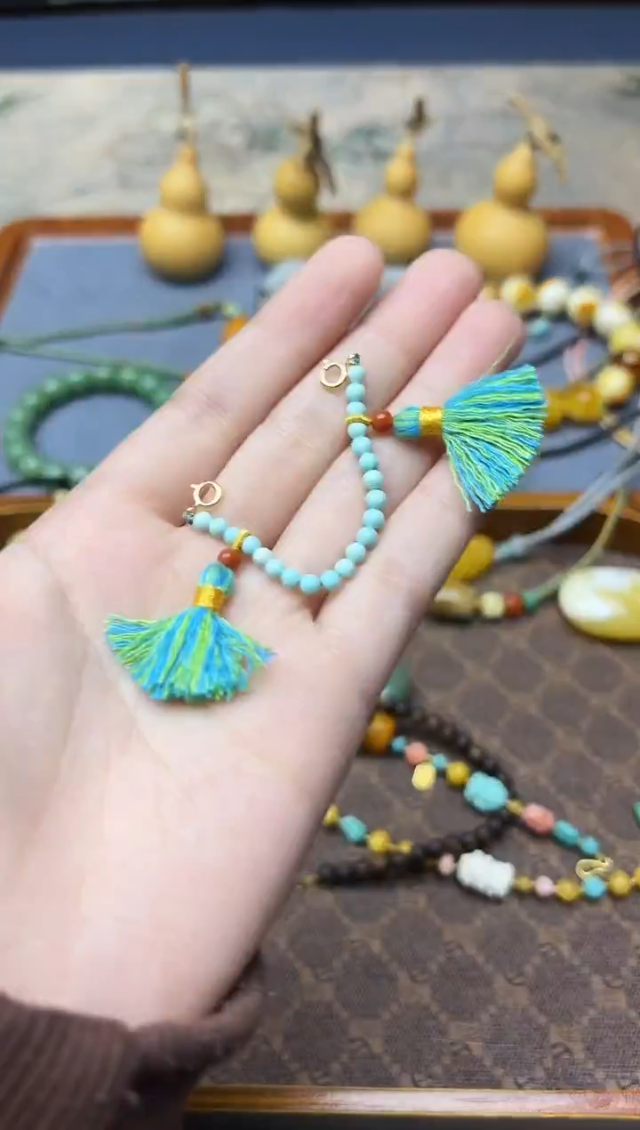 未镶嵌南红玛瑙挂件南红小米珠延长链配饰GW