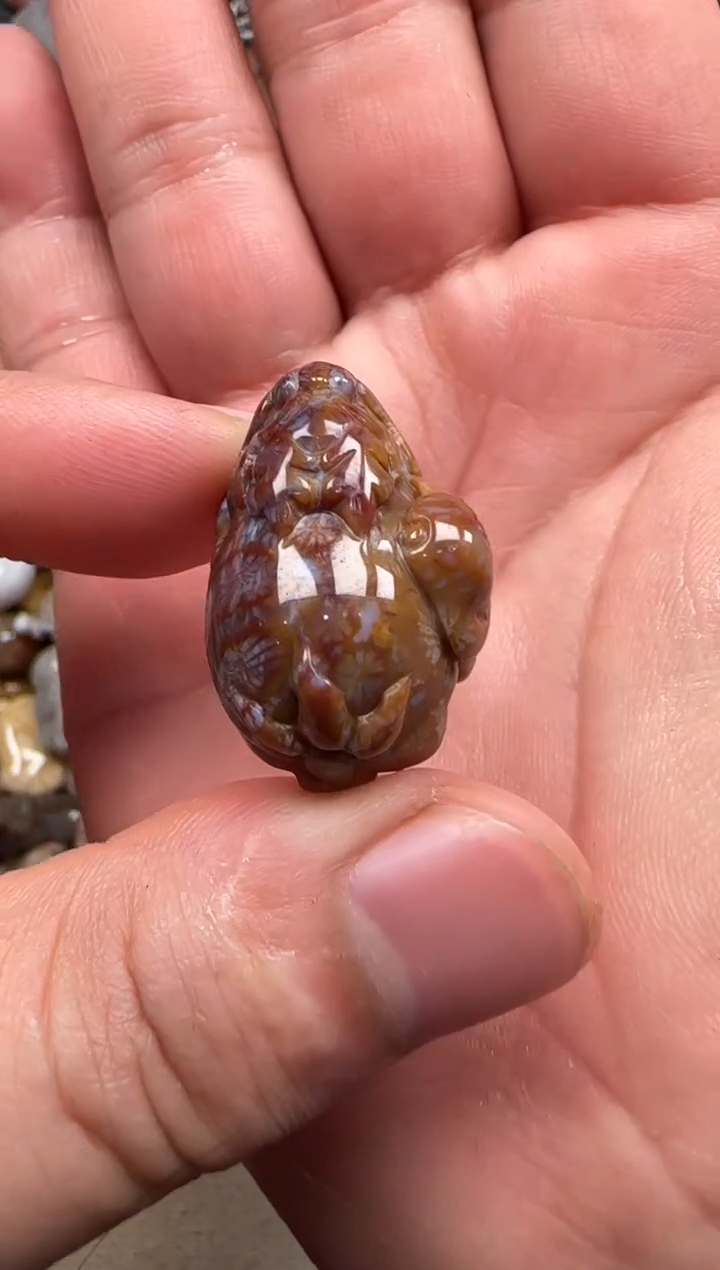 【闪购商品】硅化珊瑚（珊瑚玉）颈饰未镶嵌475