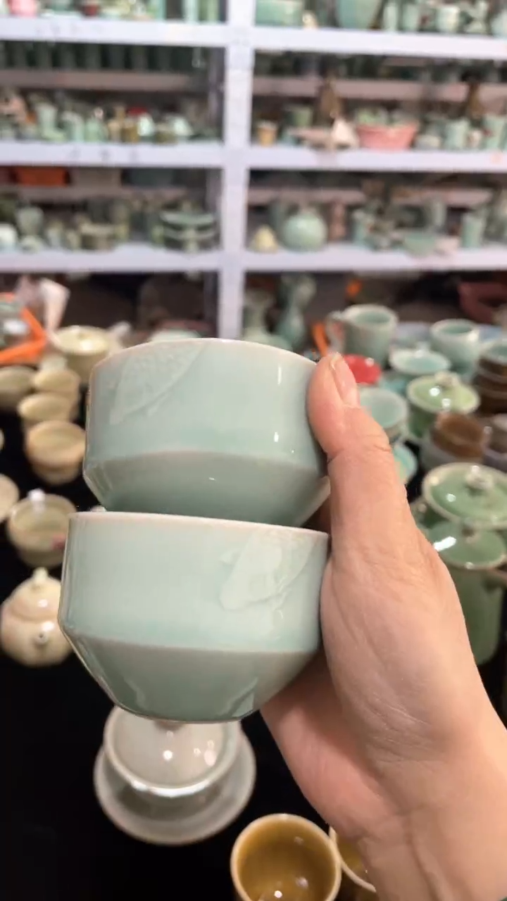 【闪购商品】特价 微瑕 慧仙青瓷