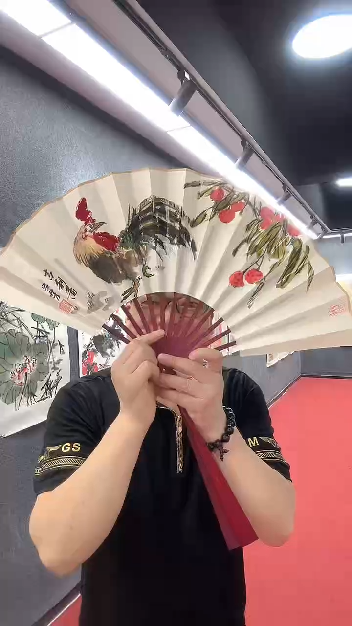 国画吕芳/国画/扇面