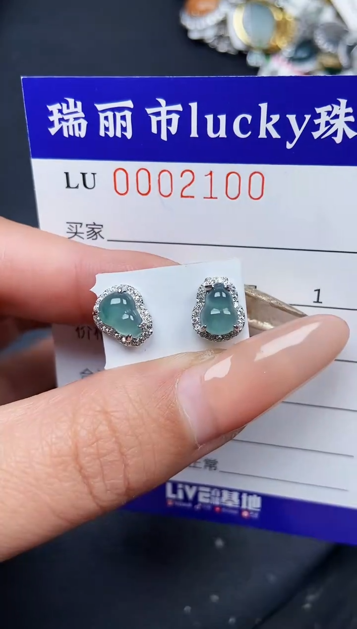 【闪购商品】翡翠颈饰银S925镶嵌2100