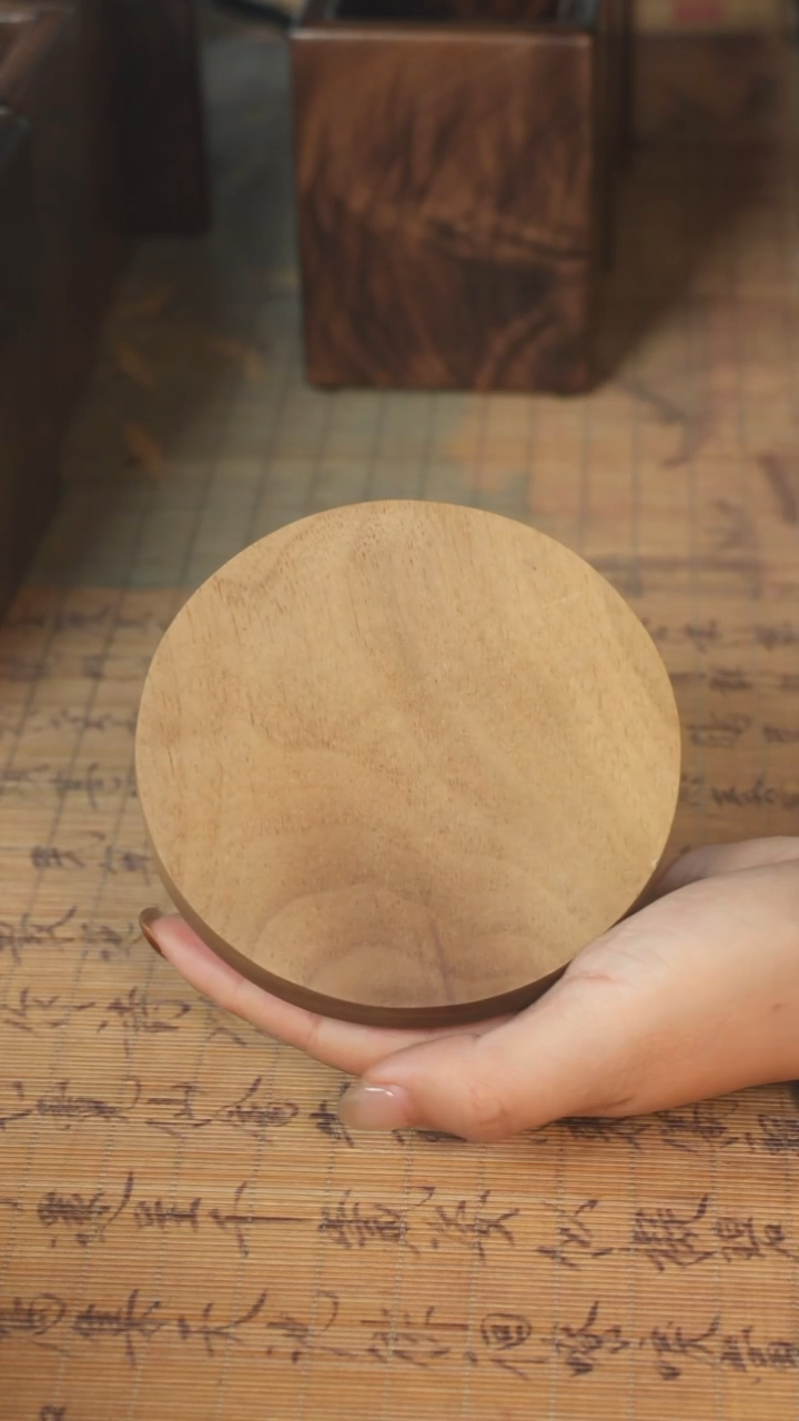 北美黑胡桃木转盘611