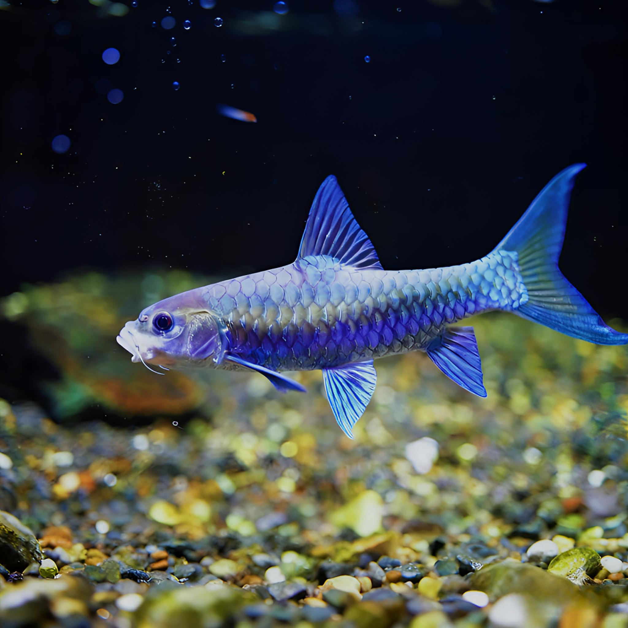 【BT流域】保山，包流域，保真！活体保山蓝吉罗原生鱼观赏鱼