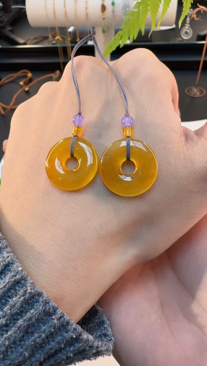 【闪购商品】翡翠耳饰未镶嵌缅甸翡翠A货耳饰