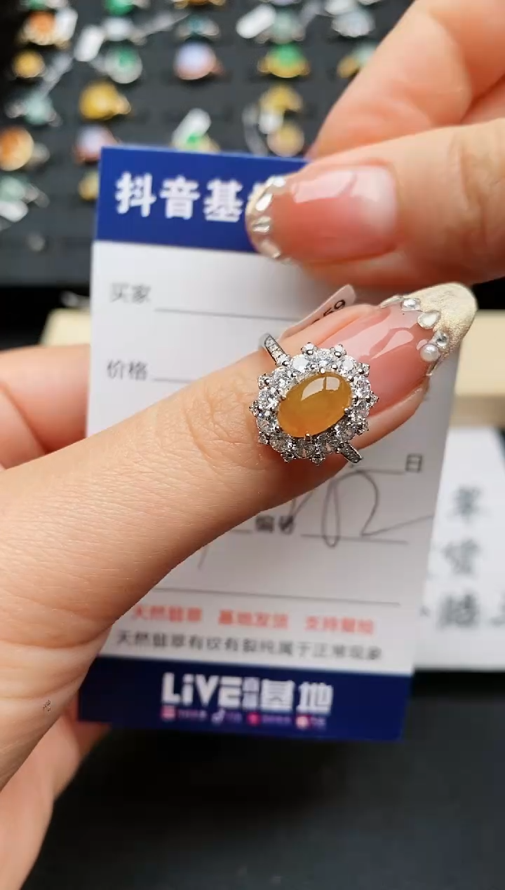 【闪购商品】翡翠戒指银S925镶嵌.........