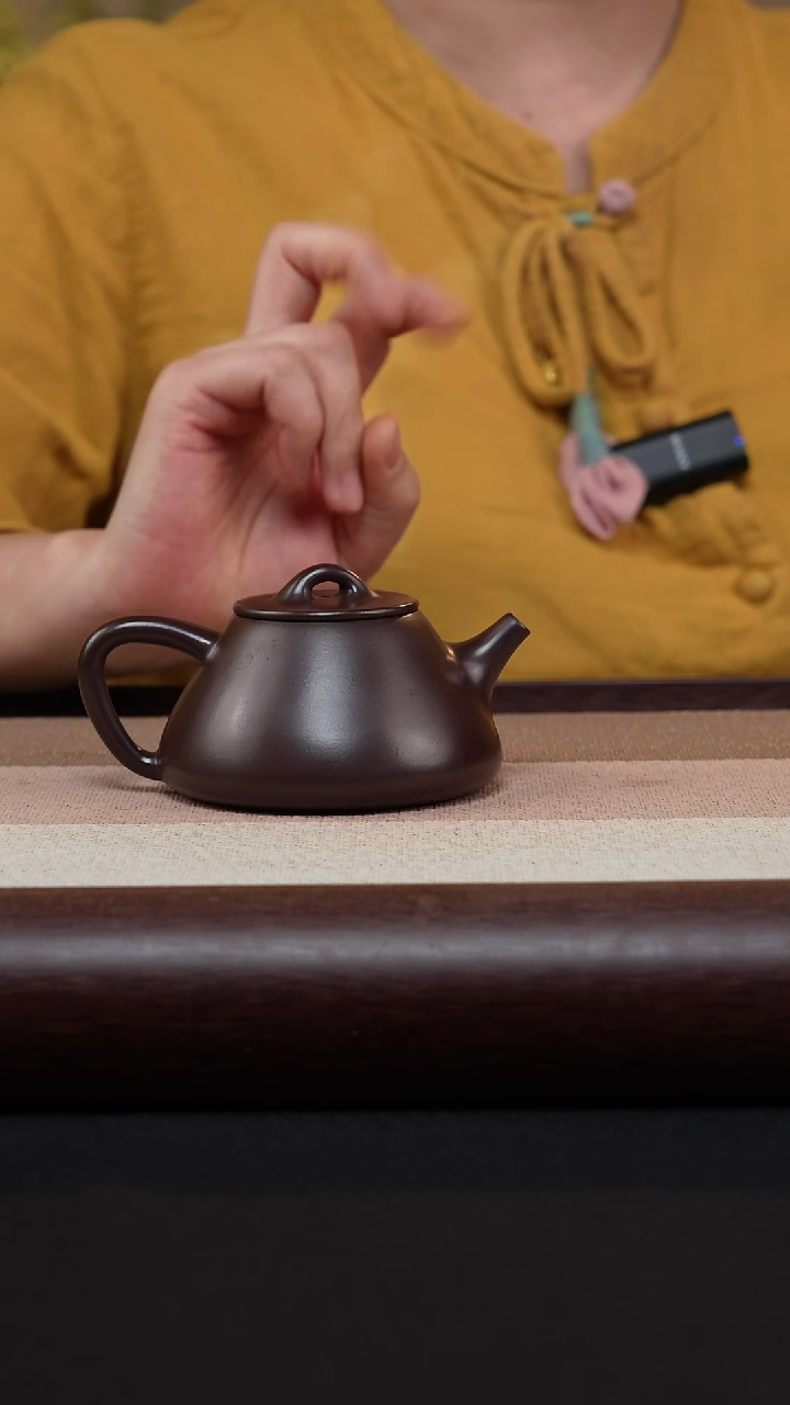 【闪购商品】紫砂茶壶老紫泥-石瓢MH-1671