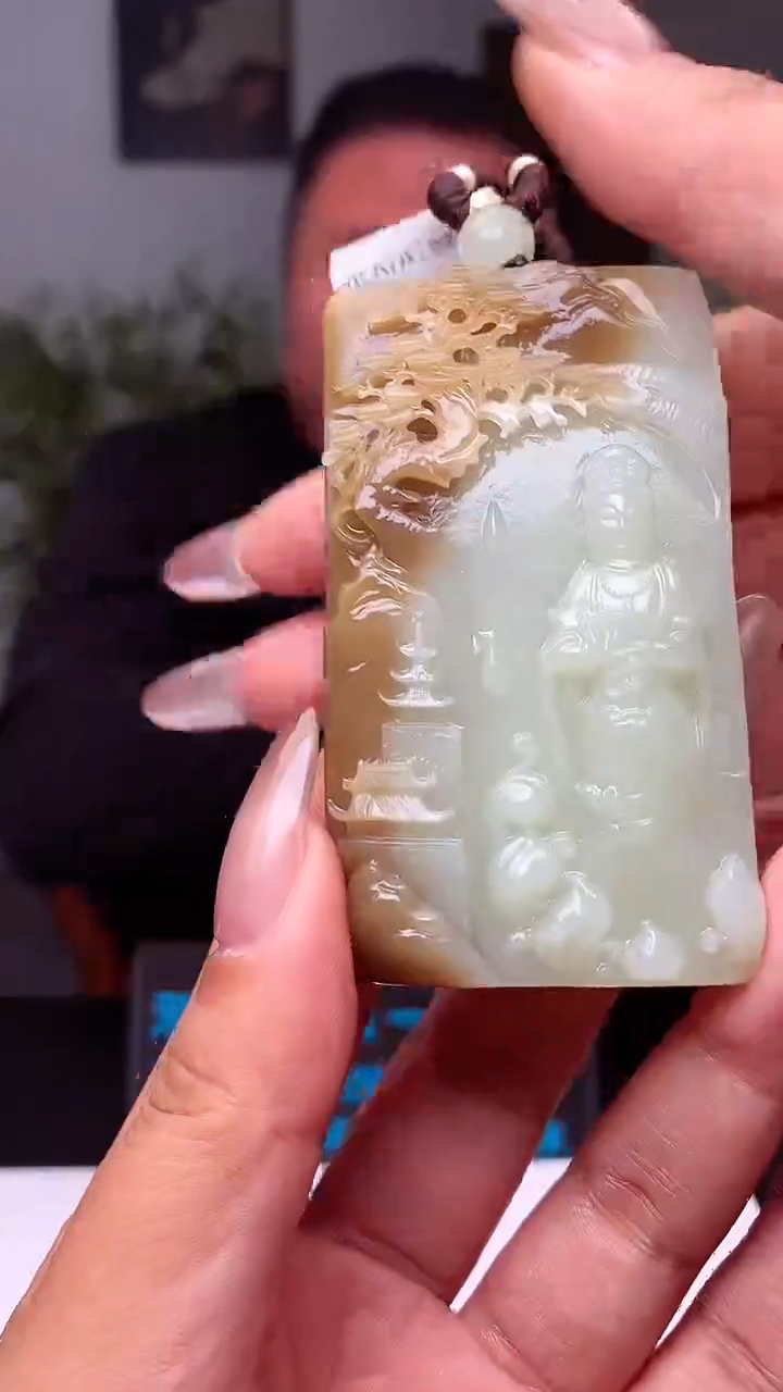 【闪购商品】定制和田玉拍一发一