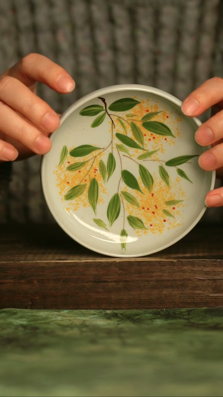 手工手绘瓷器青诗集手工手绘瓷器