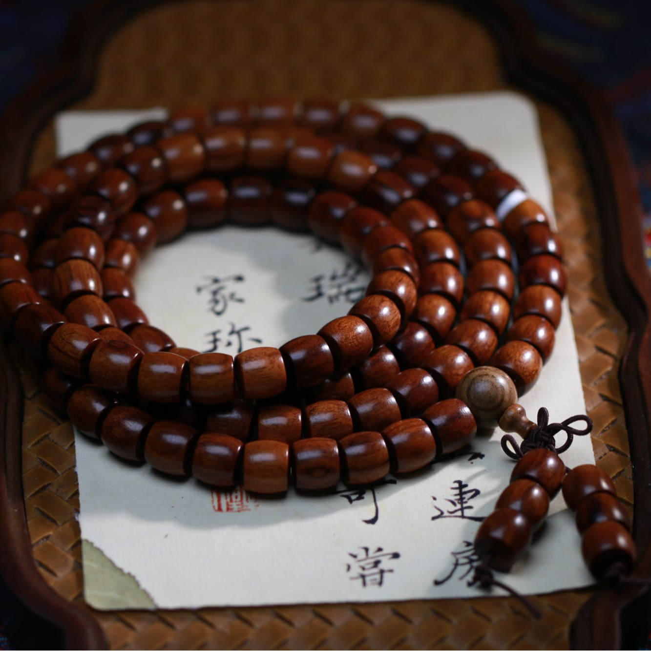 芽庄沉香文玩手串（多样性发其一）R701