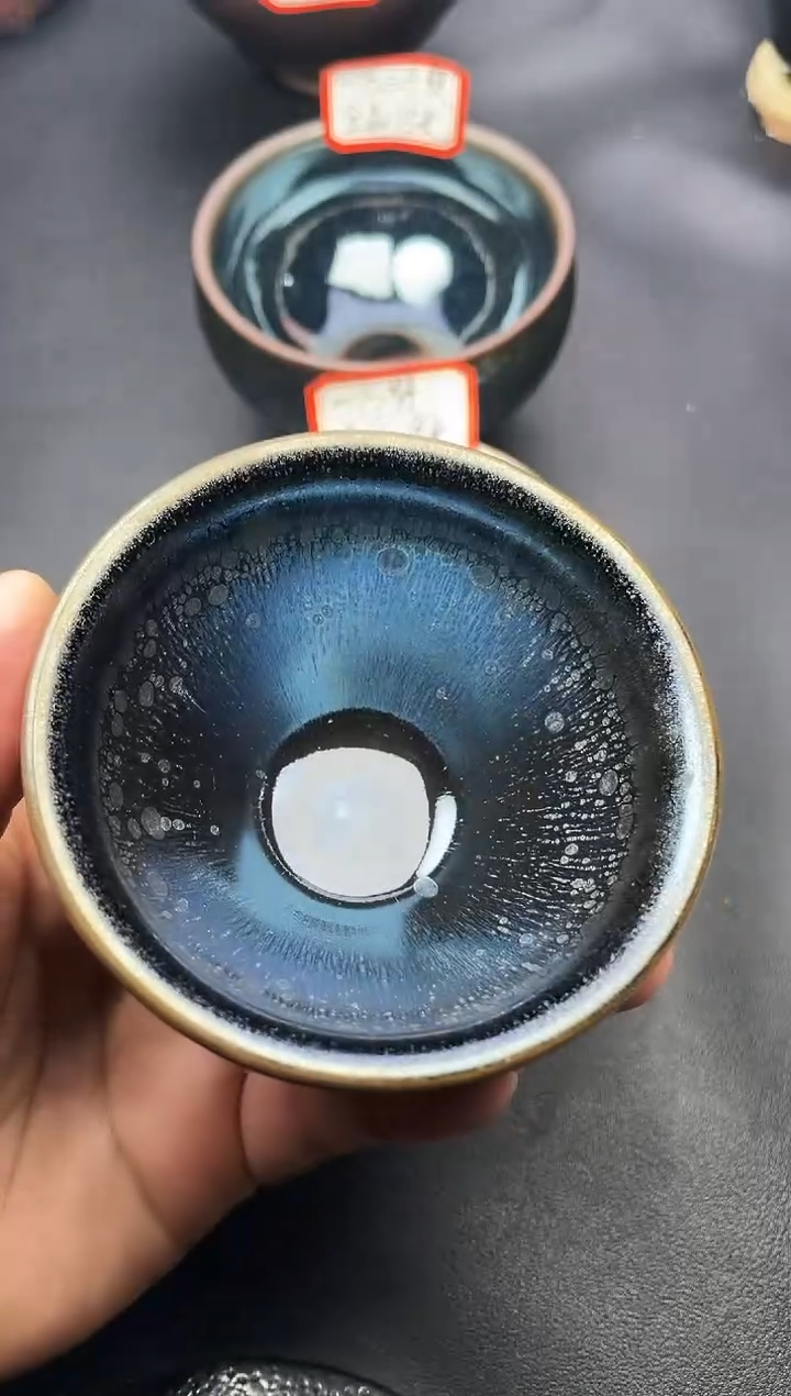 【闪购商品】茶盏8叶紫建盏叶紫