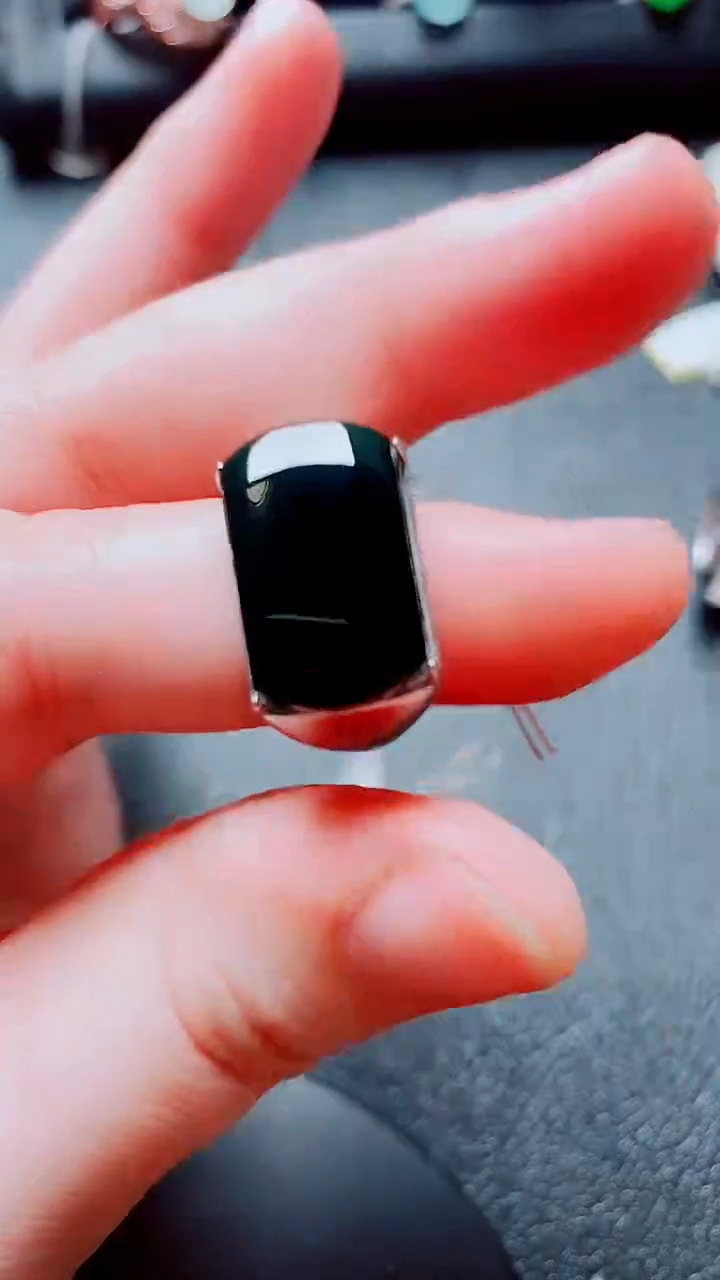 银S925镶嵌戒指翡翠1111