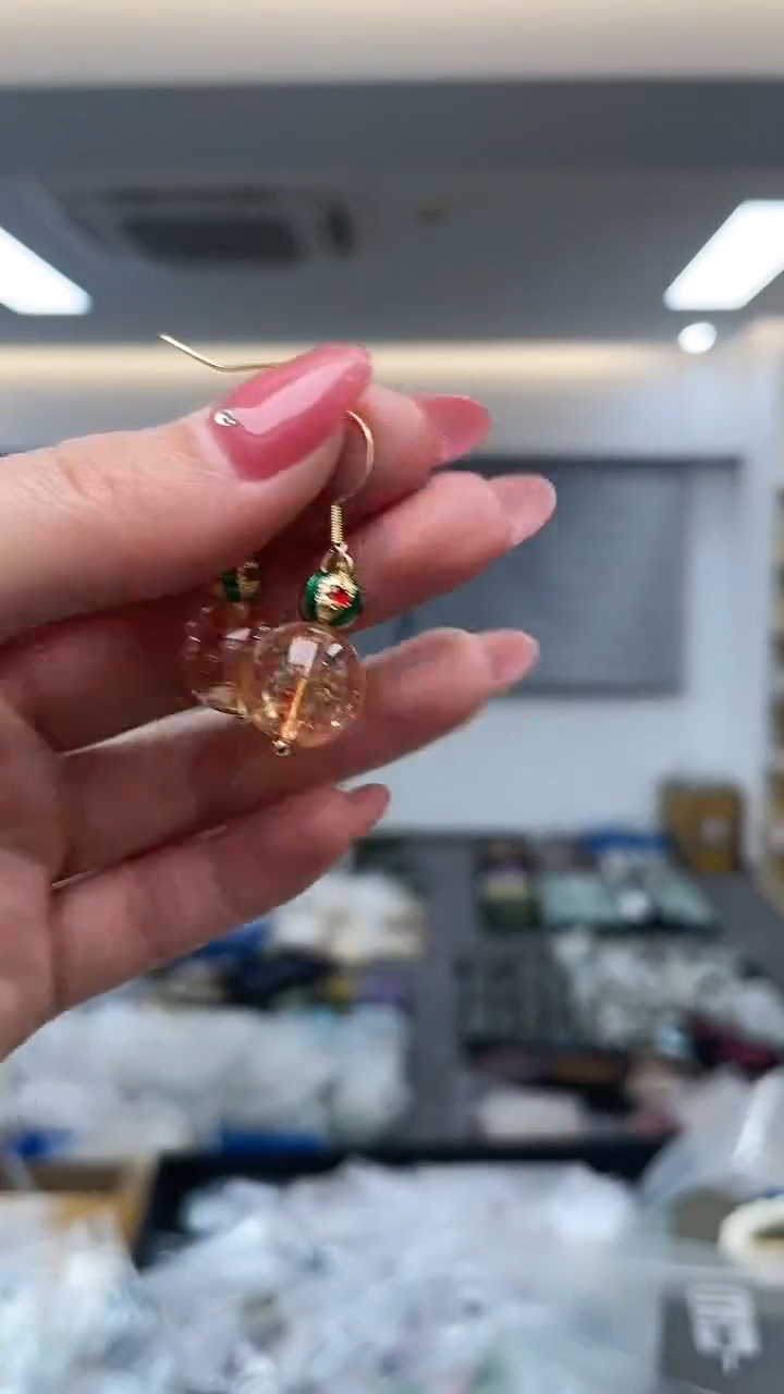 未镶嵌耳饰水晶（多样性发一件）
