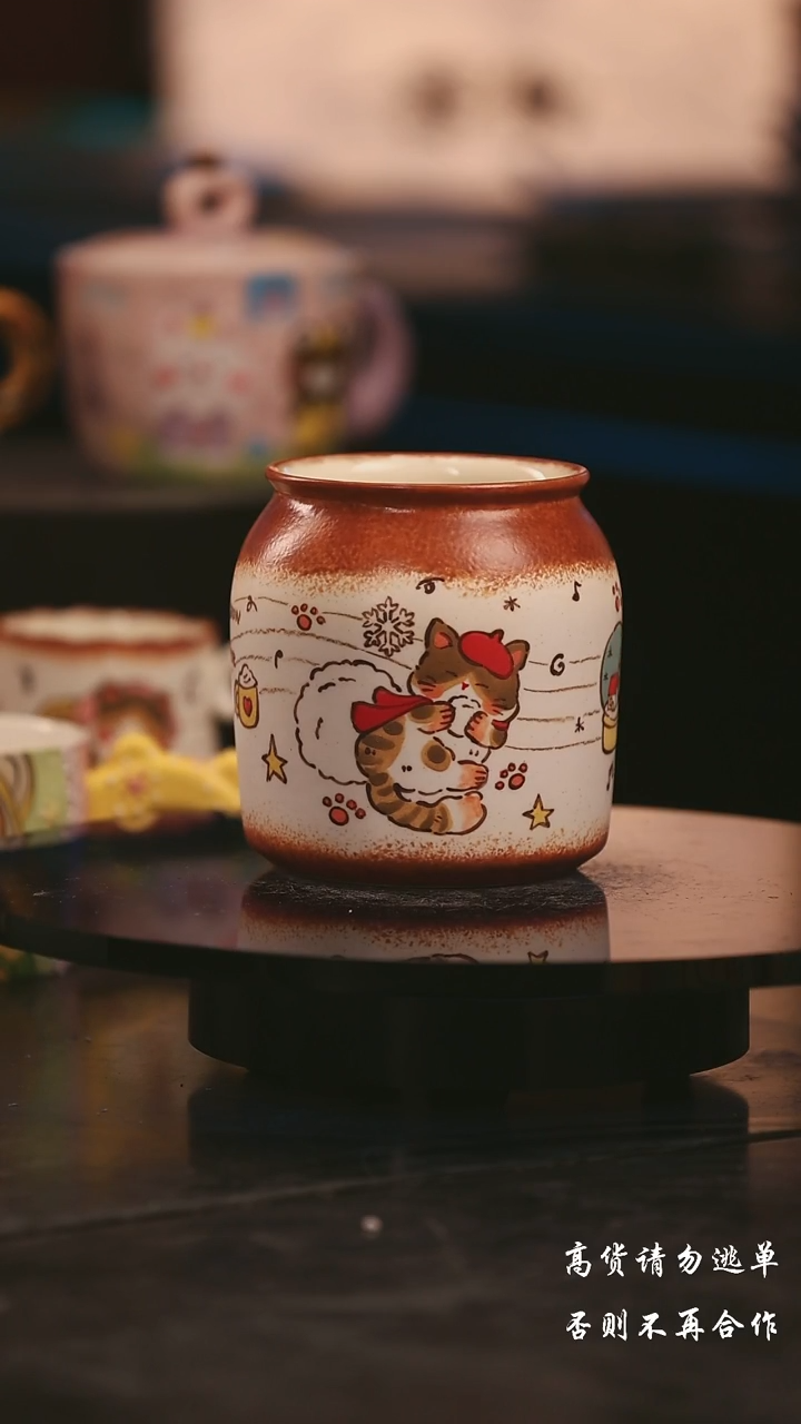 陶瓷景德镇可爱设计师款陶瓷 