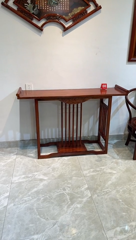花梨木类成套家具刺猬紫檀条案134*38*88