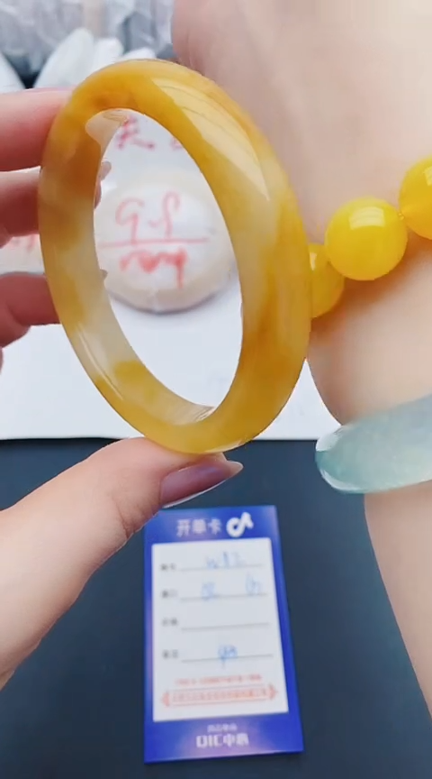 未镶嵌手镯石英质玉w82+62-63