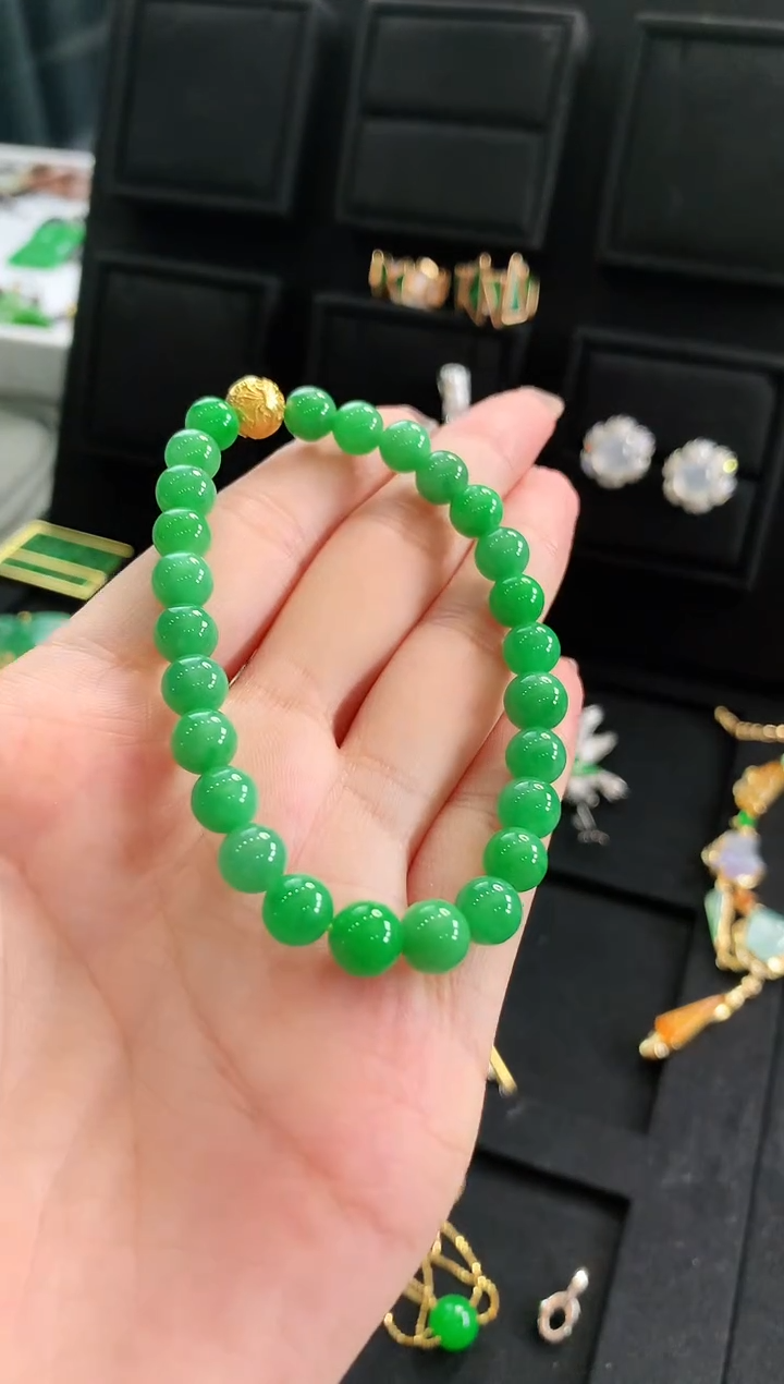 【闪购商品】翡翠手链未镶嵌手饰