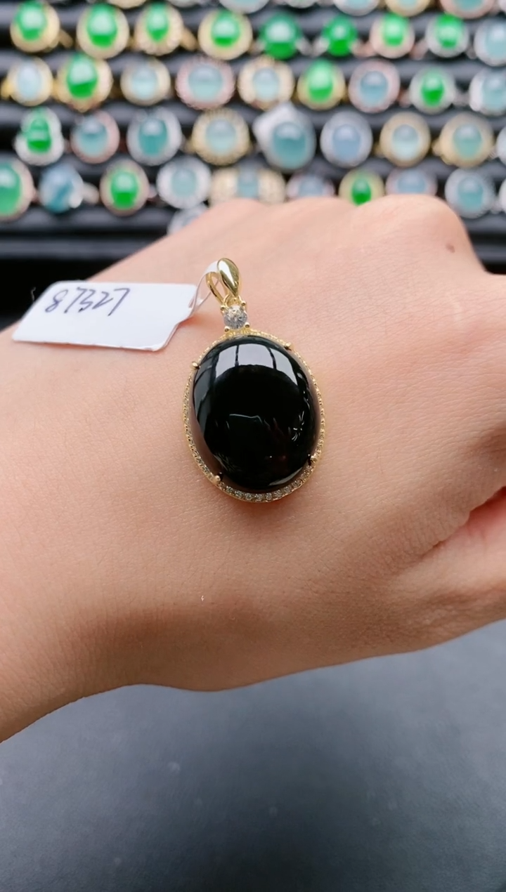 【闪购商品】翡翠戒指银S925镶嵌11111