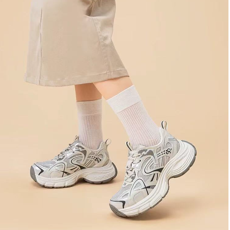 4732-B4-网面休闲老爹鞋女