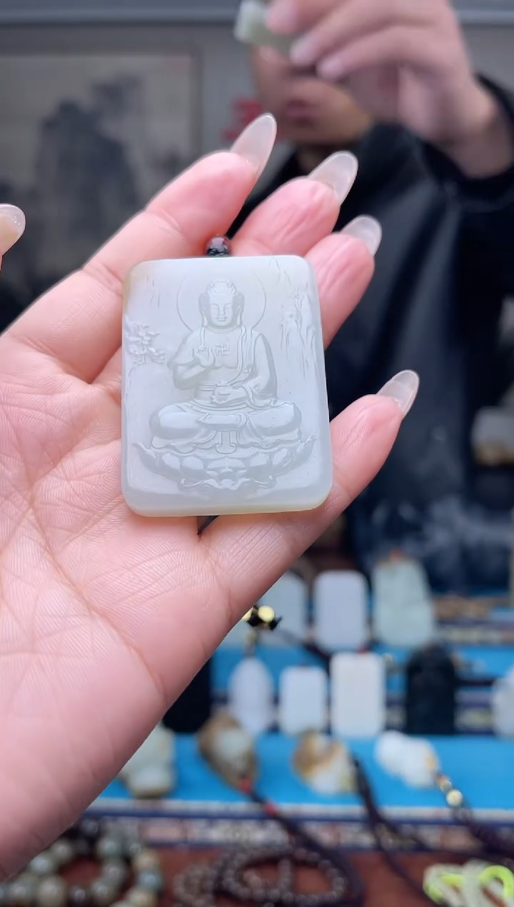 【闪购商品】和田玉挂件未镶嵌1