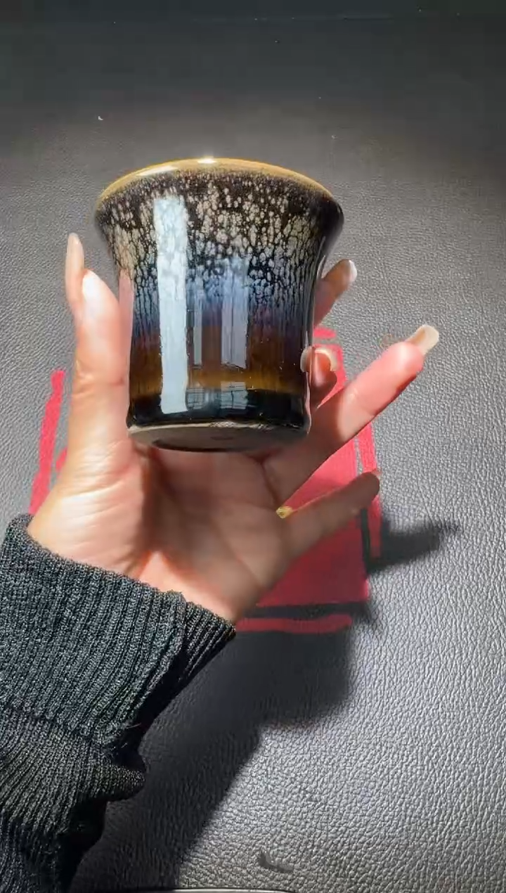 茶盏阙梅娇水墨牡丹154