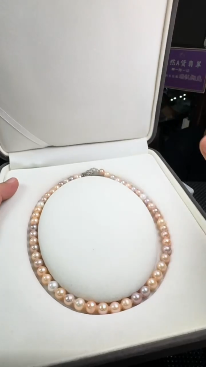 淡水珍珠未镶嵌颈饰41134-E35-多样性/发其一