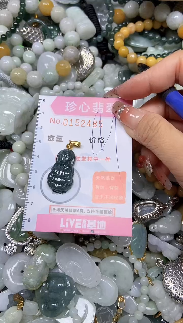 【闪购商品】翡翠颈饰未镶嵌闪购链接0152485